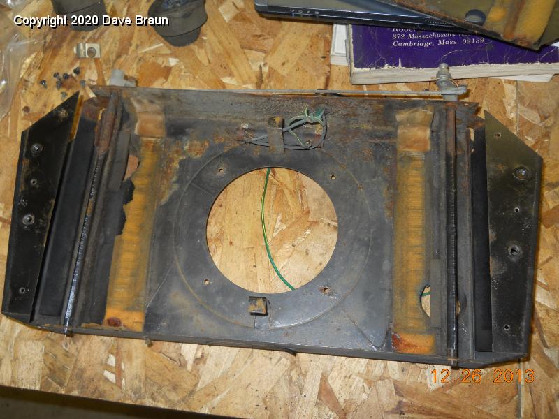 Spitfire1974/Restoration/Heater/Foam on inside of heater for cores (2)